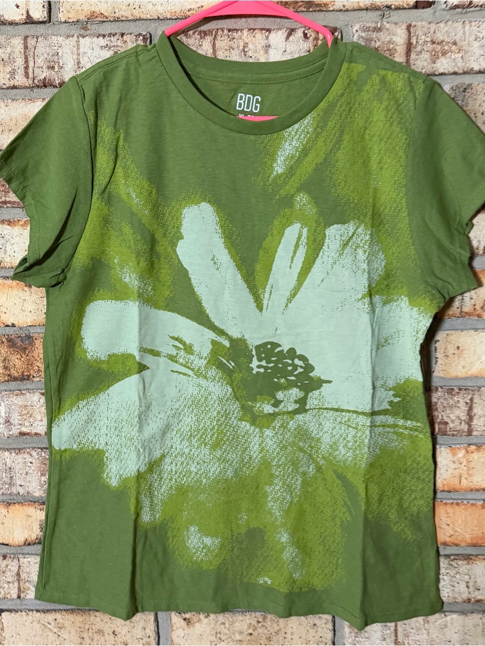 BDG green short sleeve tee xl nwot